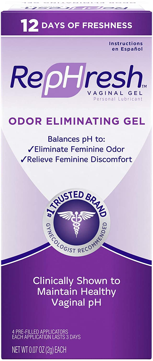 Odor Eliminating Vaginal Gel, 4Ct (0.07Oz)