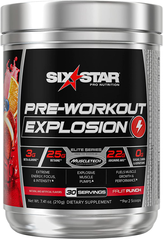 Pre-Workout Explosion 30 Servings Fruit Punch US