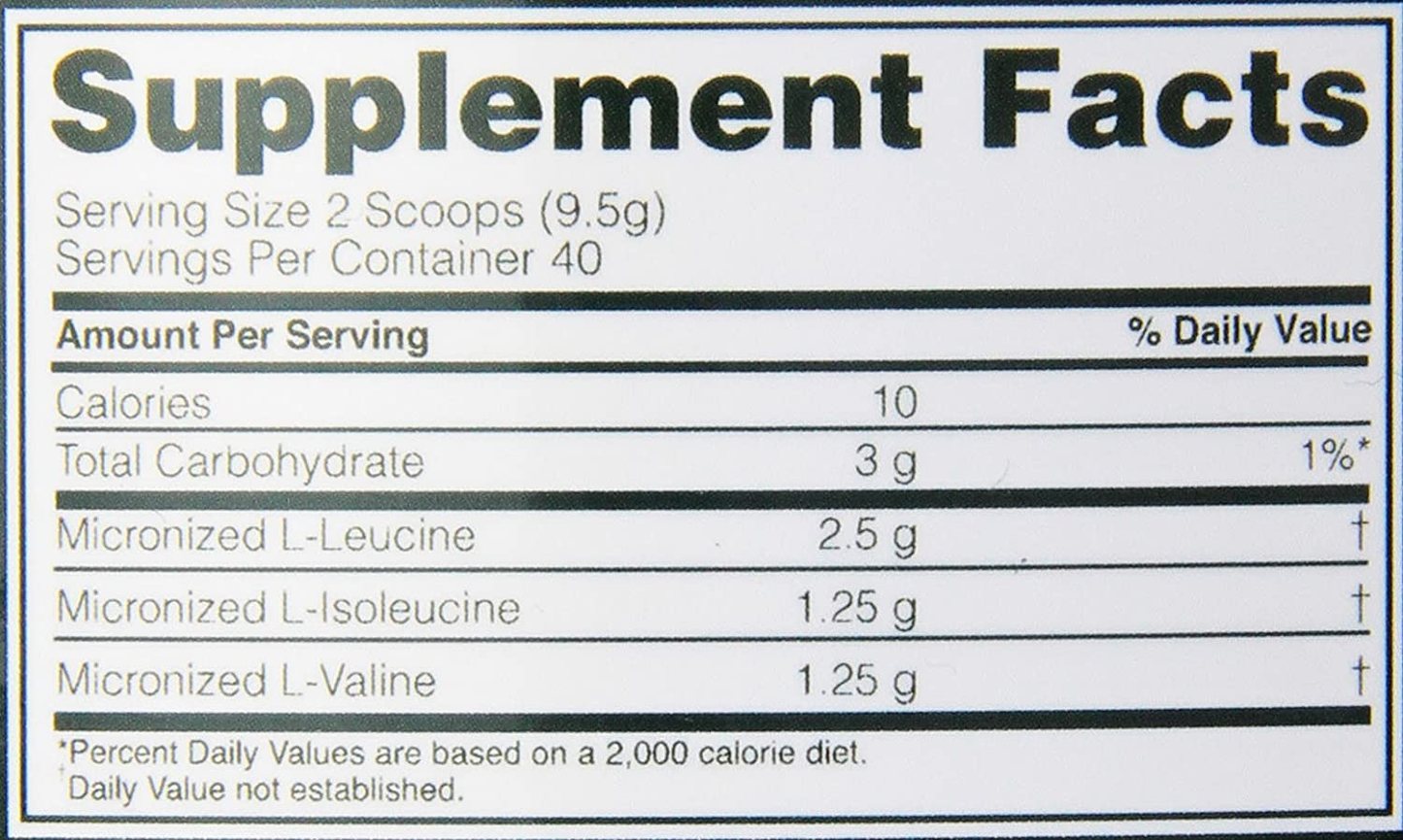 Instantized BCAA Powder, Keto Friendly Branched Chain Essential Amino Acids, 5000Mg, Fruit Punch,13.40 Oz, 40 Servings (Packaging May Vary)