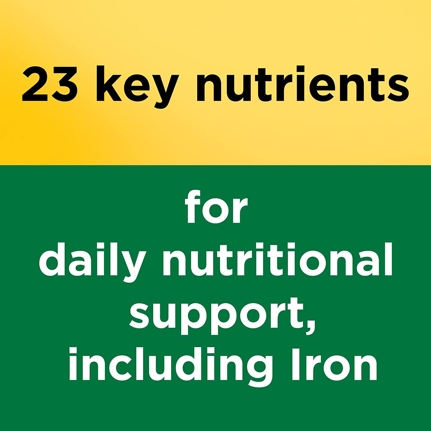 Multivitamin Tablets with Iron, Dietary Supplement for Daily Nutritional Support, 130 Tablets, 130 Day Supply