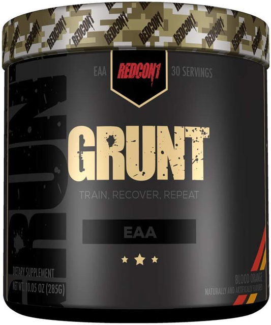 Grunt, Eaas, 30 Servings, Recover Faster, 9 Essential Amino Acids, Complete Protein Source (Blood Orange)