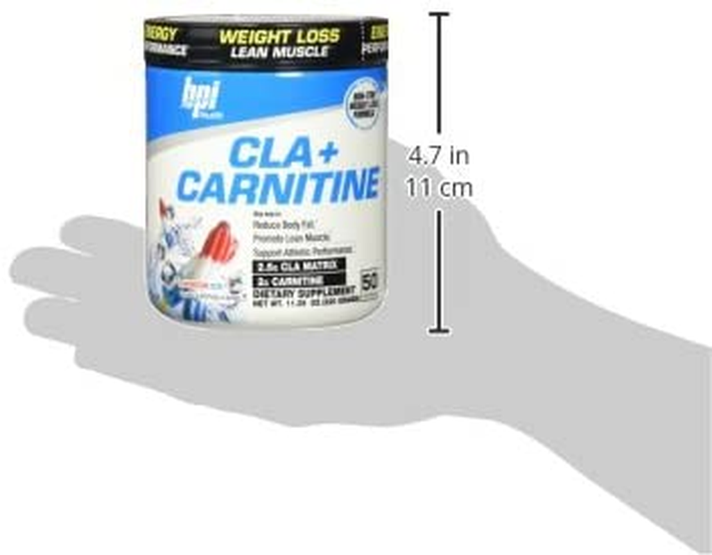 Cla + Carnitine – Conjugated Linoleic Acid – Weight Loss Formula – Metabolism, Performance, Lean Muscle – Caffeine Free – for Men & Women – Rainbow Ice – 50 Servings – 12.34 Oz