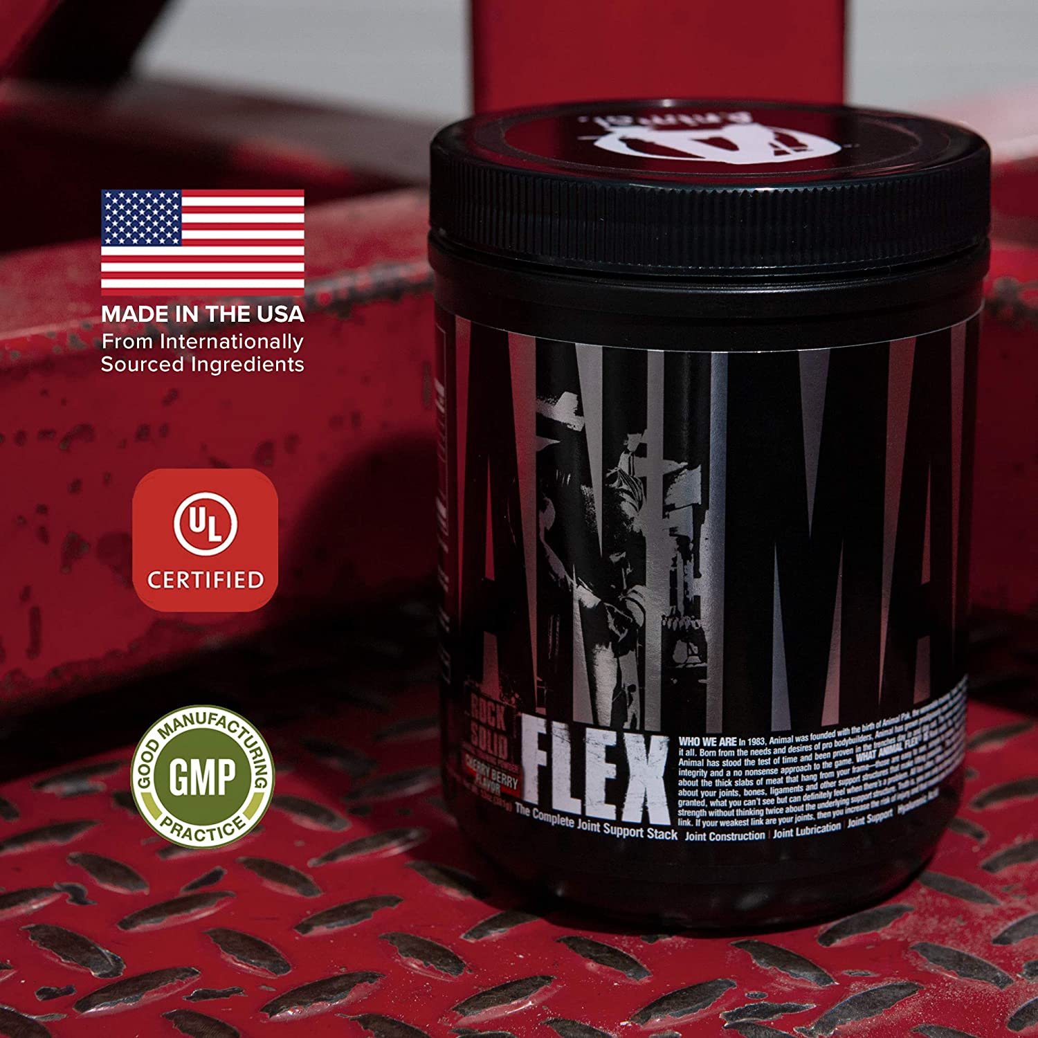 Flex - Complete Joint Supplement Collagen Glucosamine Chondroitin Repair and Restore, Cherry 30 Scoops