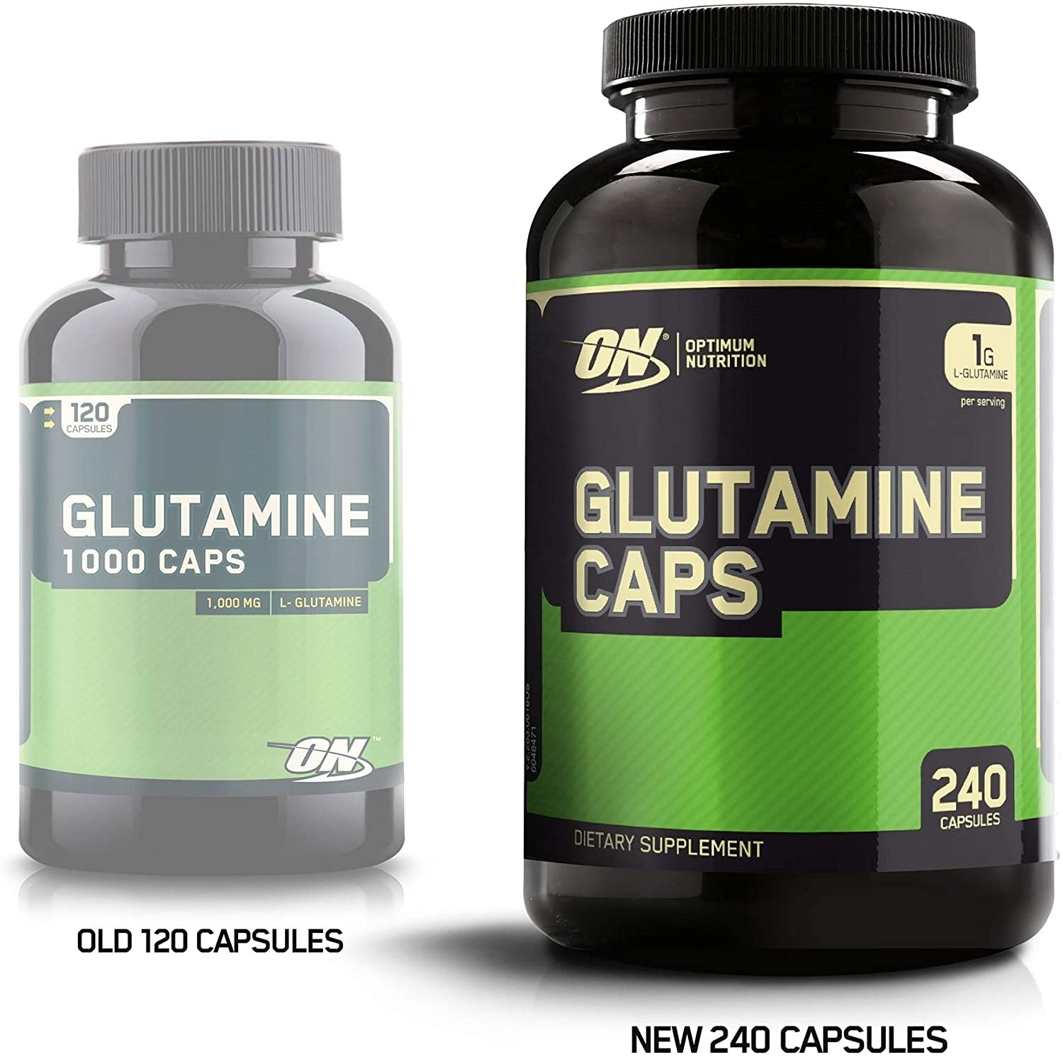 L-Glutamine Muscle Recovery Capsules, 1000Mg, 240 Count (Package May Vary)