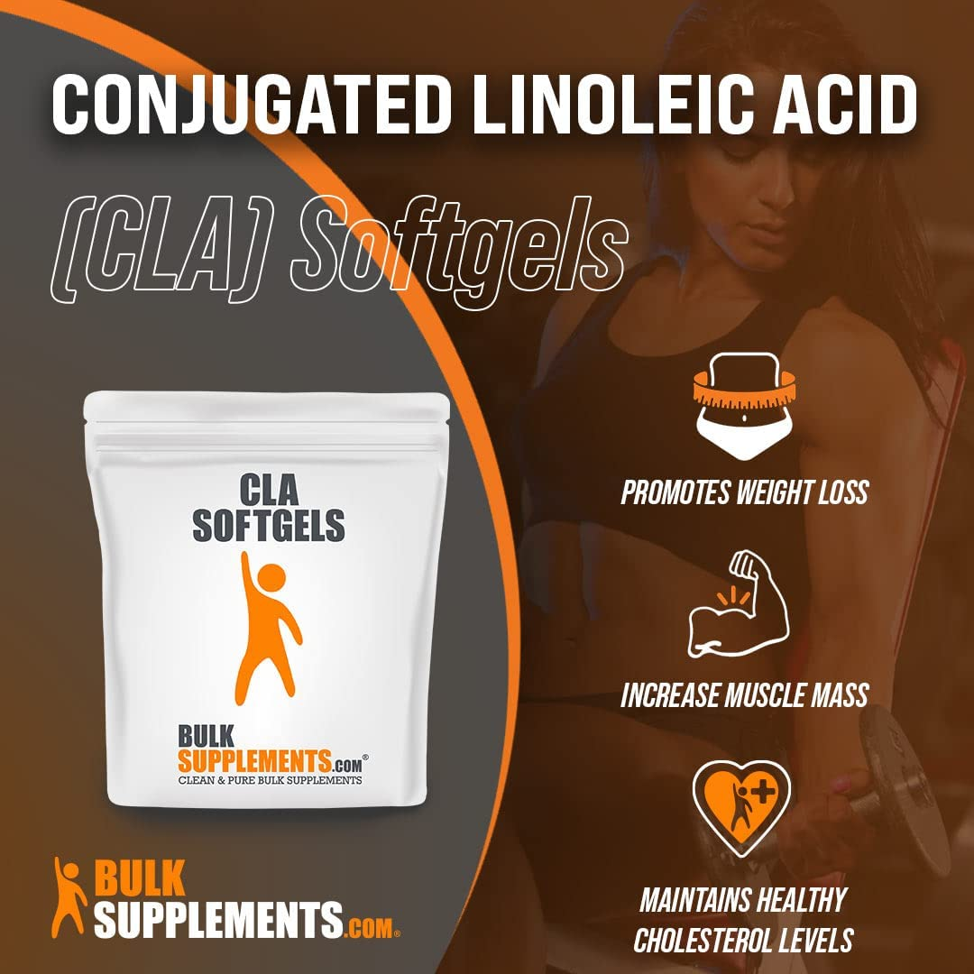 Conjugated Linoleic Acid (CLA) 1000 Mg - Weight Loss Pills - Weight Loss Supplements - CLA Supplements - Weight Loss Pills for Women (100 Softgels - 100 Servings)