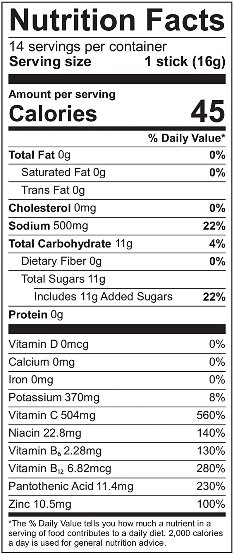 Hydration Multiplier + Immune Support, Easy Open Packets, Fresh Tangerine Flavor | 14 Sticks