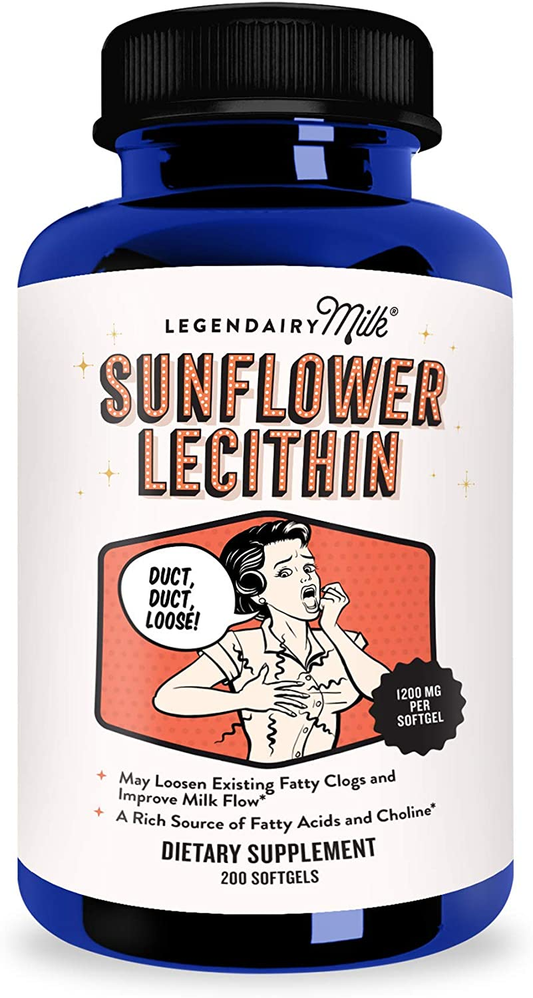 ® Sunflower Lecithin, 1200Mg of Organic Sunflower Lecithin per Softgel, 200 Count Bottle