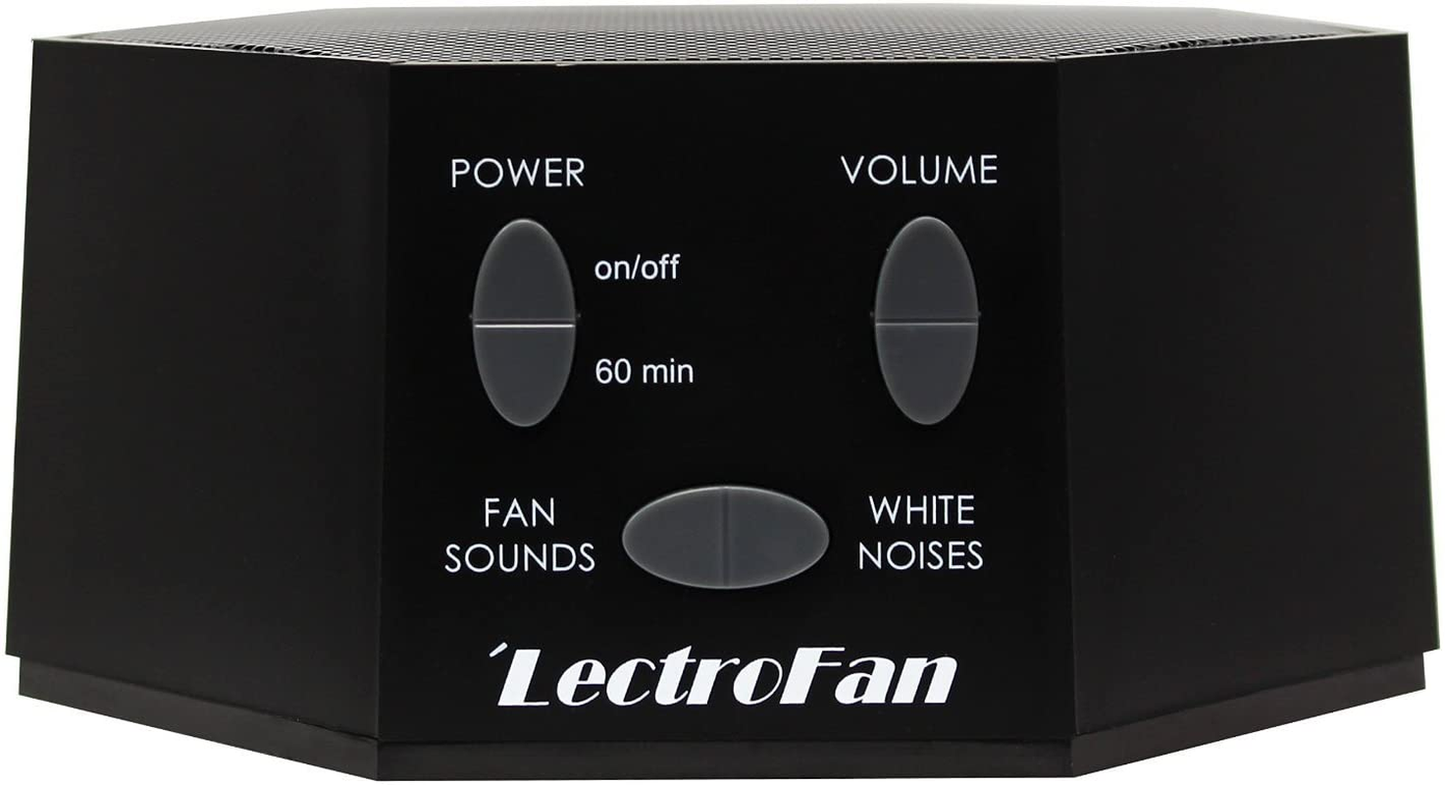 Lectrofan High Fidelity White Noise Machine with 20 Unique Non-Looping Fan and White Noise Sounds and Sleep Timer