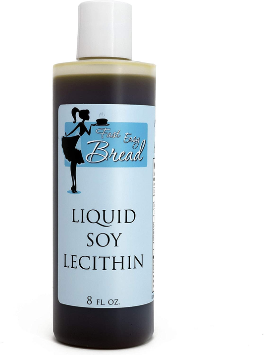 Pure Liquid Soy Lecithin (Food Grade): Better than Lecithin Granules as an Emulsifier Providing a Smoother and Larger Volume Finished Dough