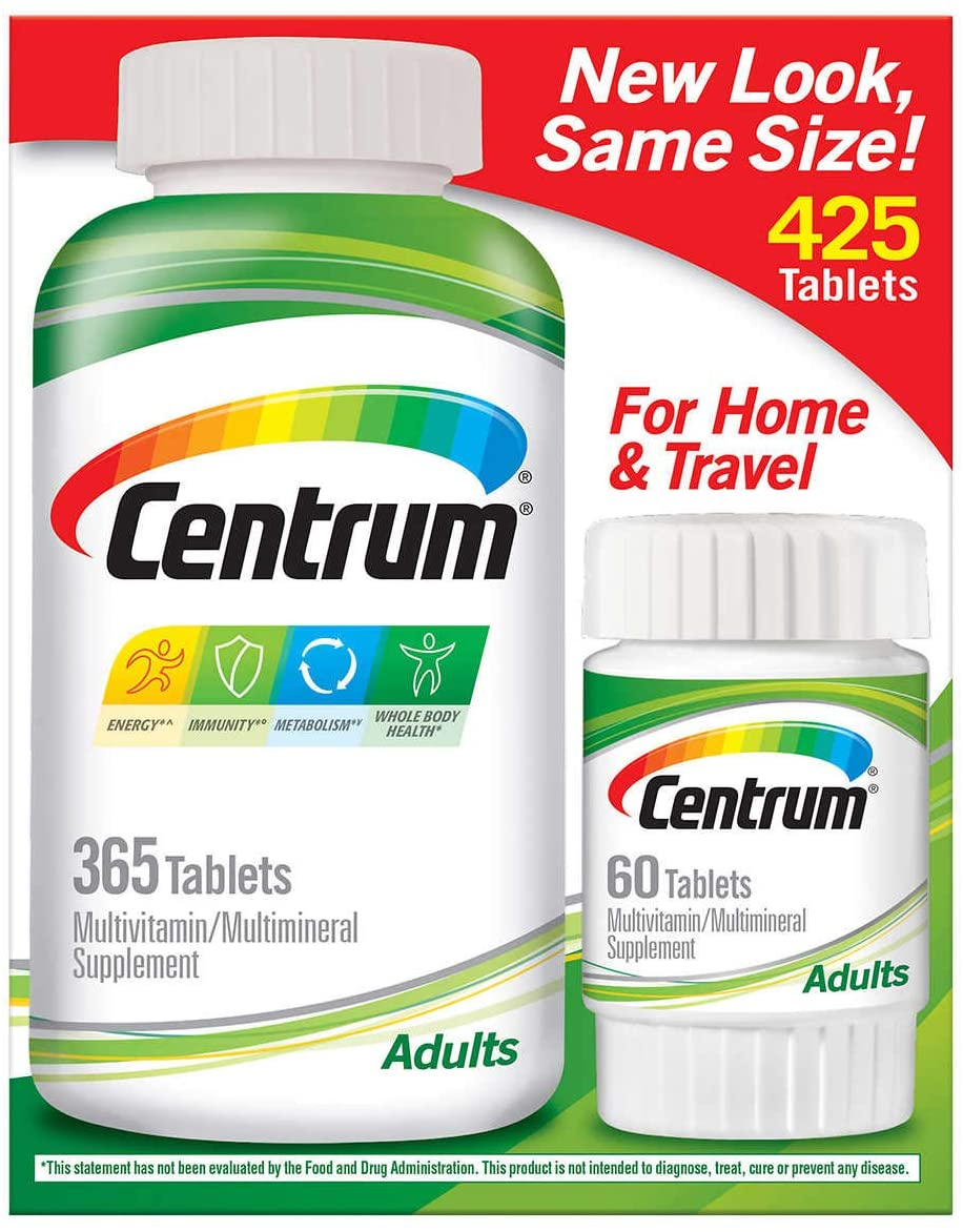 Centrum Adults Multivitamin, 425 Tablets