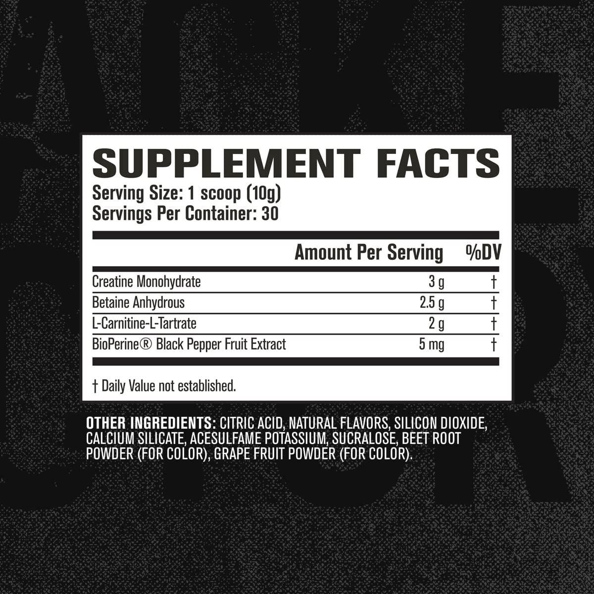 Growth Surge Post Workout Muscle Builder with Creatine, Betaine, L-Carnitine L-Tartrate - Daily Muscle Building & Recovery Supplement - 30 Servings, Black Cherry Flavor