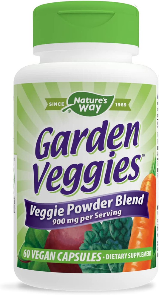 Garden Veggies, Veggie Blend, 60 Capsules