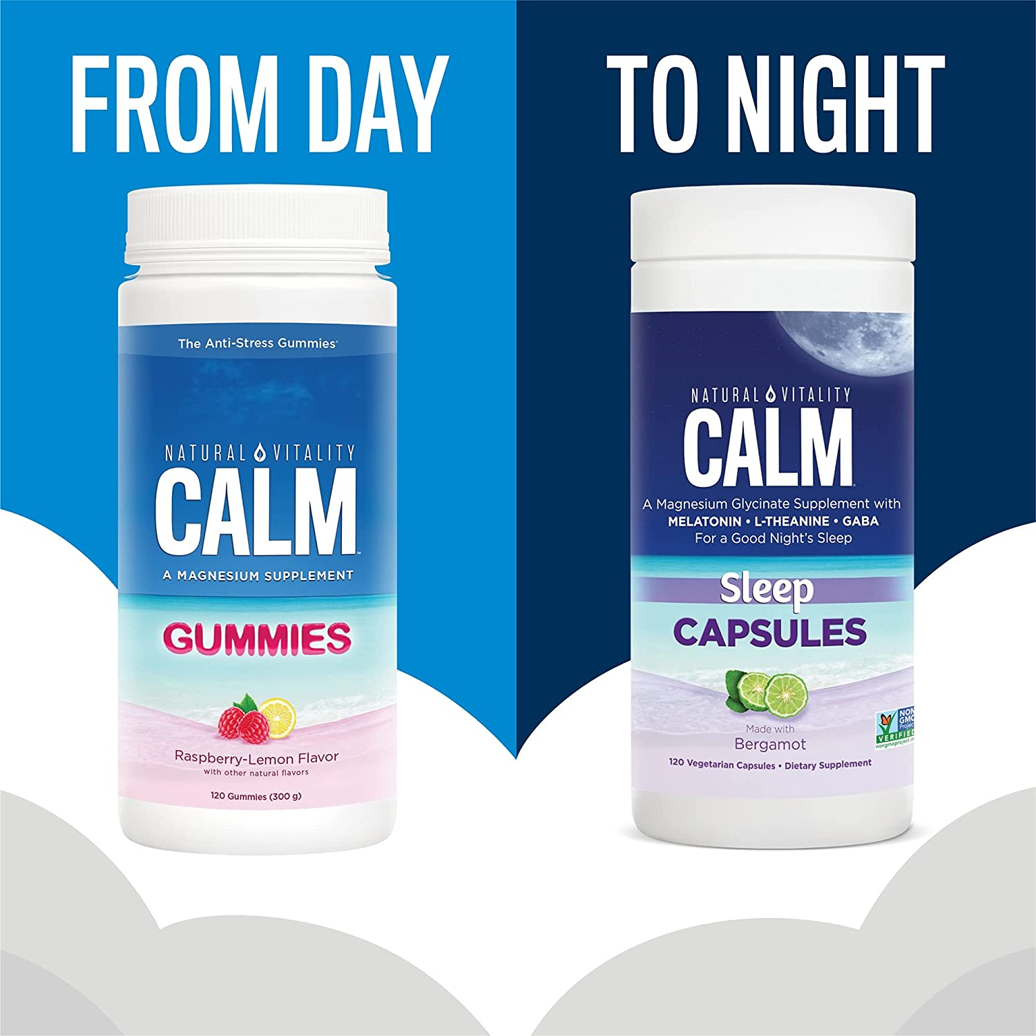 Calm Sleep Capsules, Gluten Free, Non-Gmo, 120 Capsules (Package May Vary)