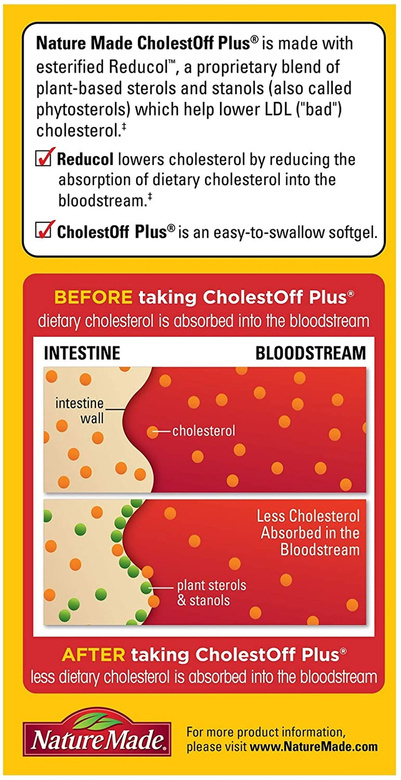 Cholestoff plus Softgels, 100 Count for Heart Health