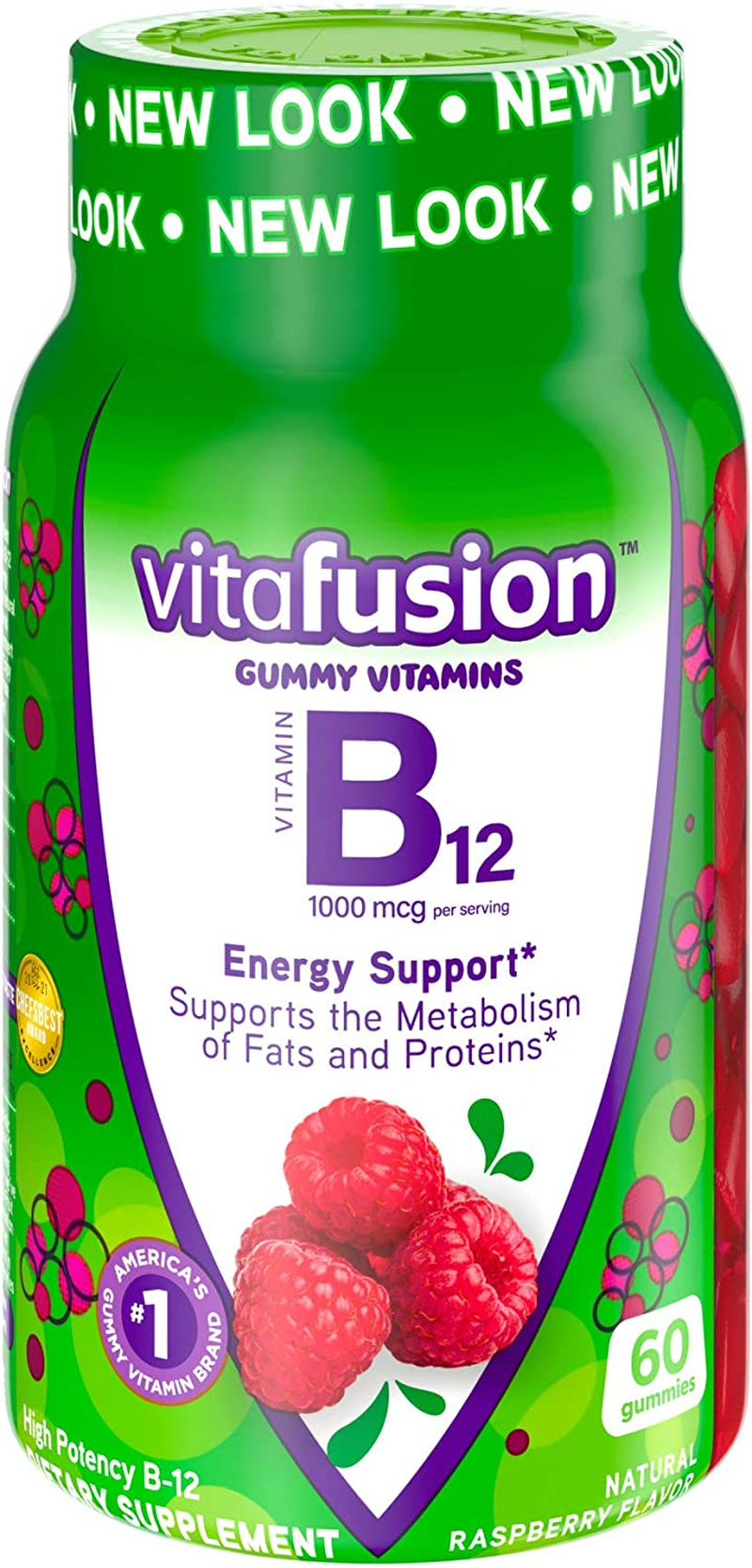 Vitamin B-12 1000 Mcg Gummy Vitamins, 60Ct