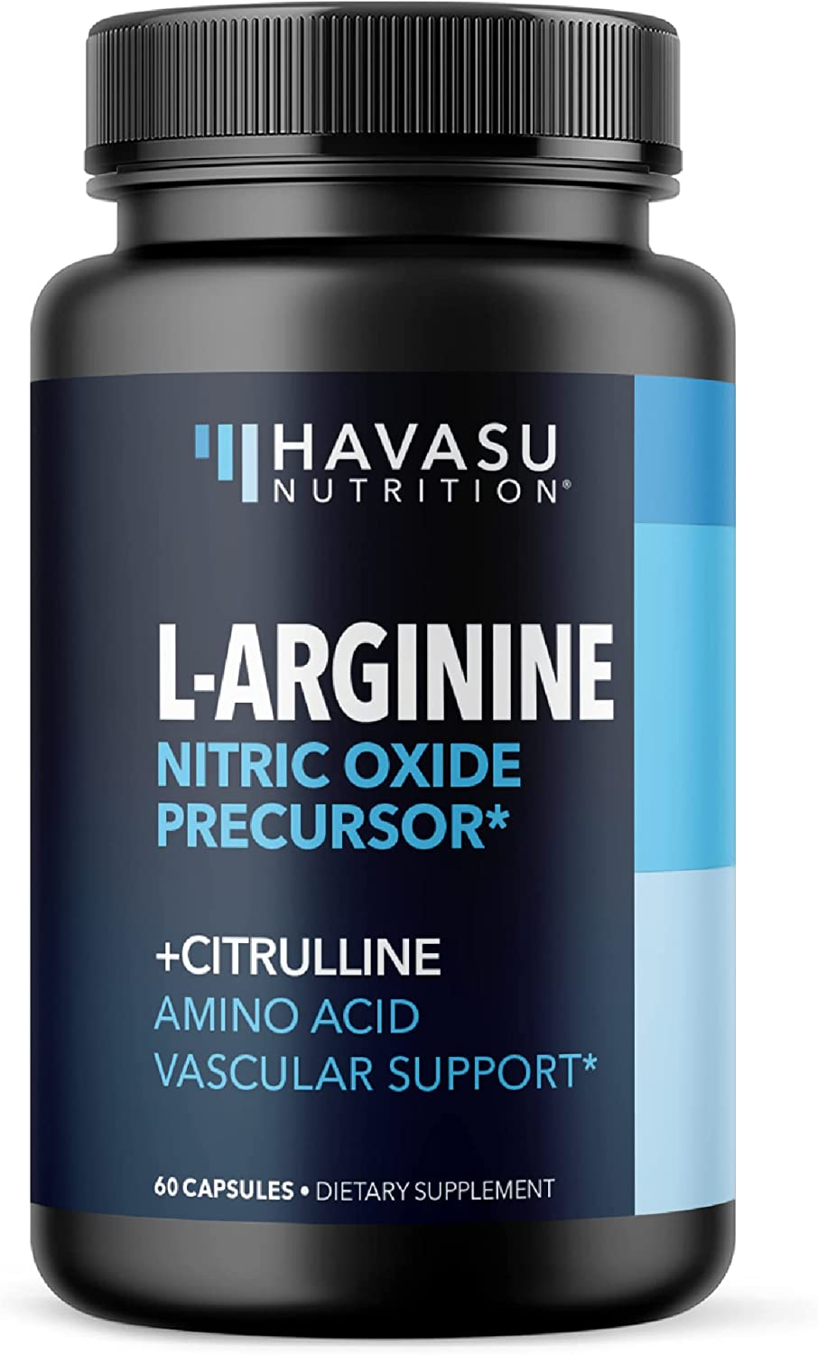 L Arginine Male Enhancing Supplement from Nitric Oxide, 60 Capsules