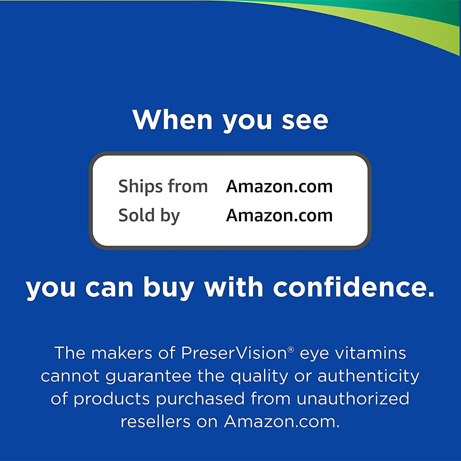 AREDS 2 Eye Vitamin & Mineral Supplement, Contains Lutein, Vitamin C, Zeaxanthin, Zinc & Vitamin E, 90 Softgels (Packaging May Vary)