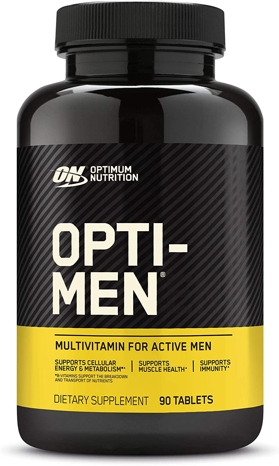 Opti-Men, Vitamin C, Zinc and Vitamin D, E, B12 for Immune Support Mens Daily Multivitamin Supplement, 90 Count (Packaging May Vary)