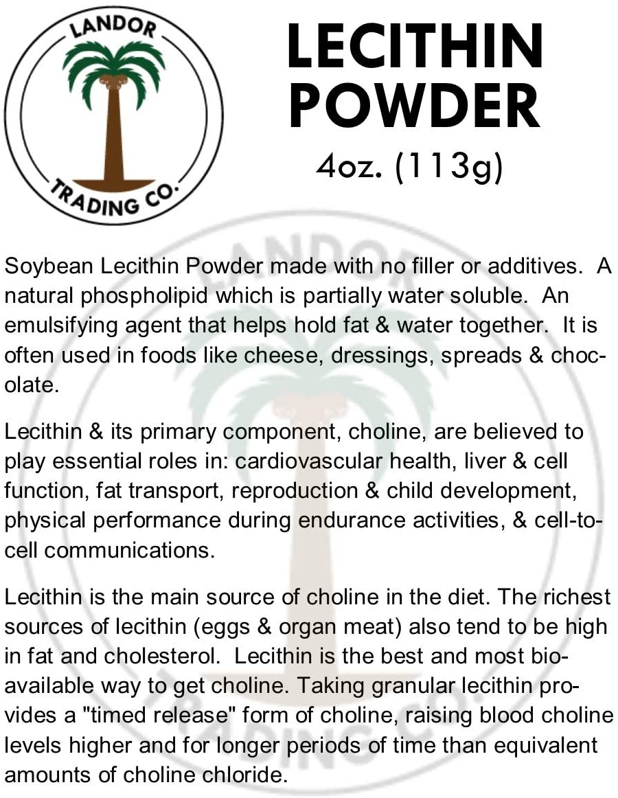 Lecithin Powder 4 Ounces