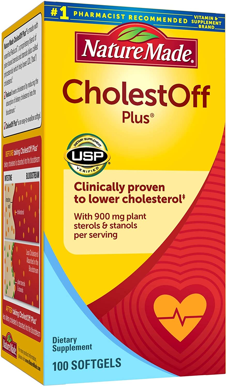 Cholestoff plus Softgels, 100 Count for Heart Health