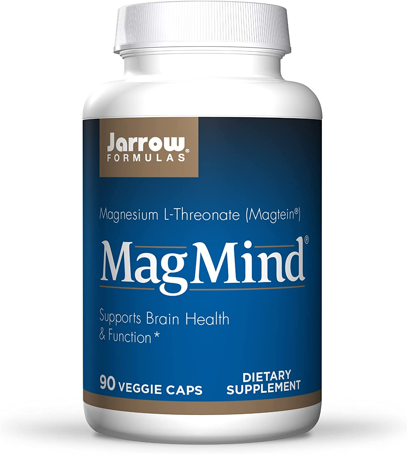 Magmind - 90 Capsules - Includes Magnesium L-Threonate (Magtein) - Supports Brain Health & Function - 30 Servings