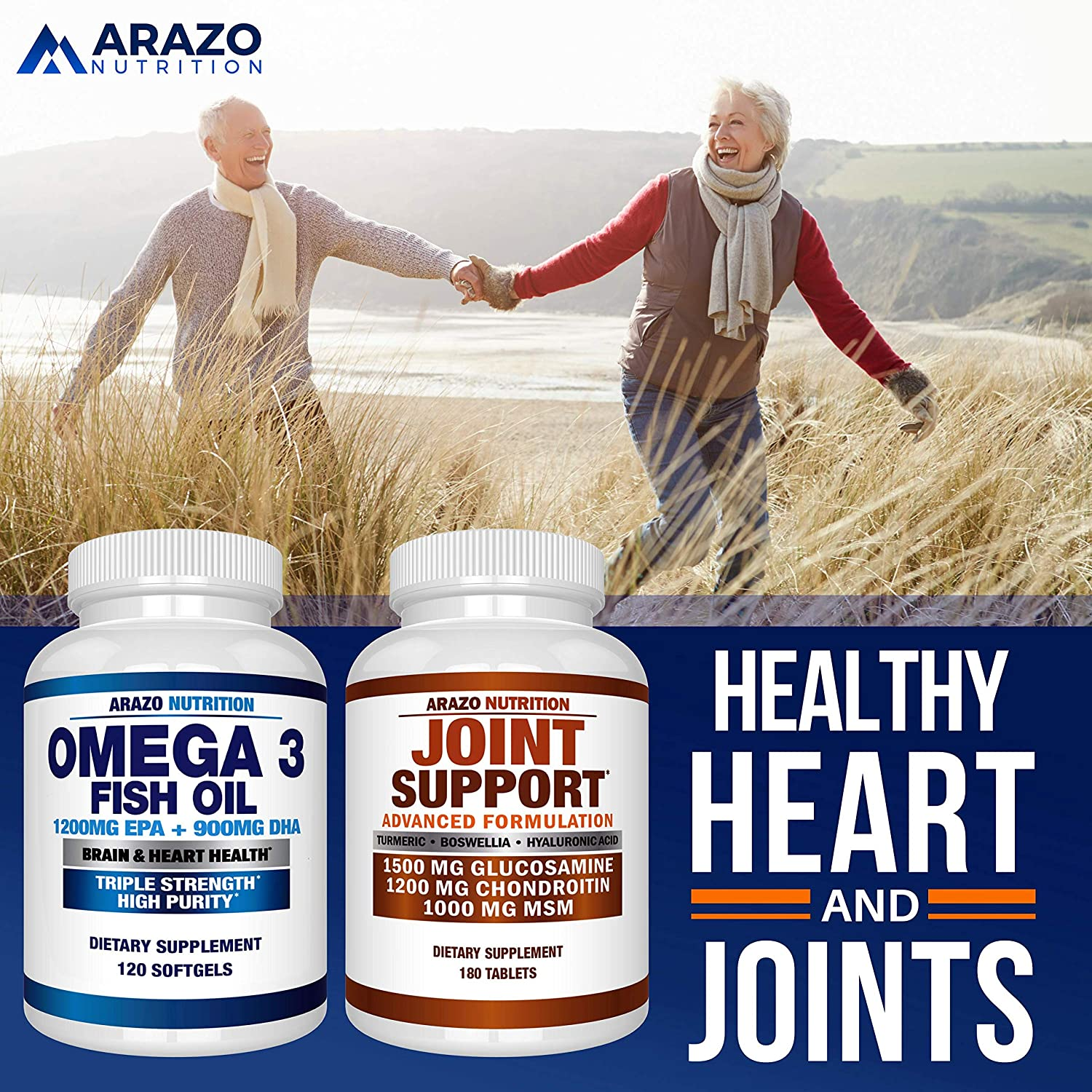 Omega 3 Fish Oil 4,080Mg - High EPA 1200Mg + DHA 900Mg Triple Strength Burpless Softgels -  (120 Soft Gels)