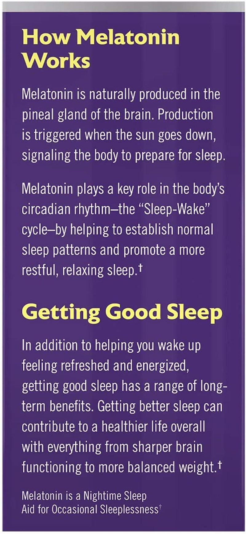 Melatonin Advanced Sleep Tablets with Vitamin B6, Helps You Fall Asleep Faster, Stay Asleep Longer, 2-Layer Controlled Release, 100% Drug-Free, 10Mg, 60 Count