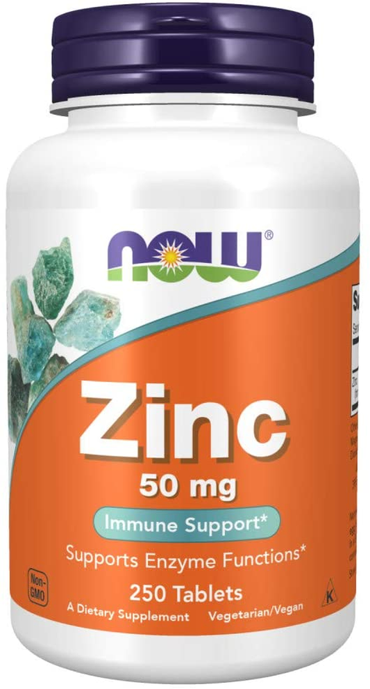 Zinc Gluconate, White, Unflavored, 250 Count