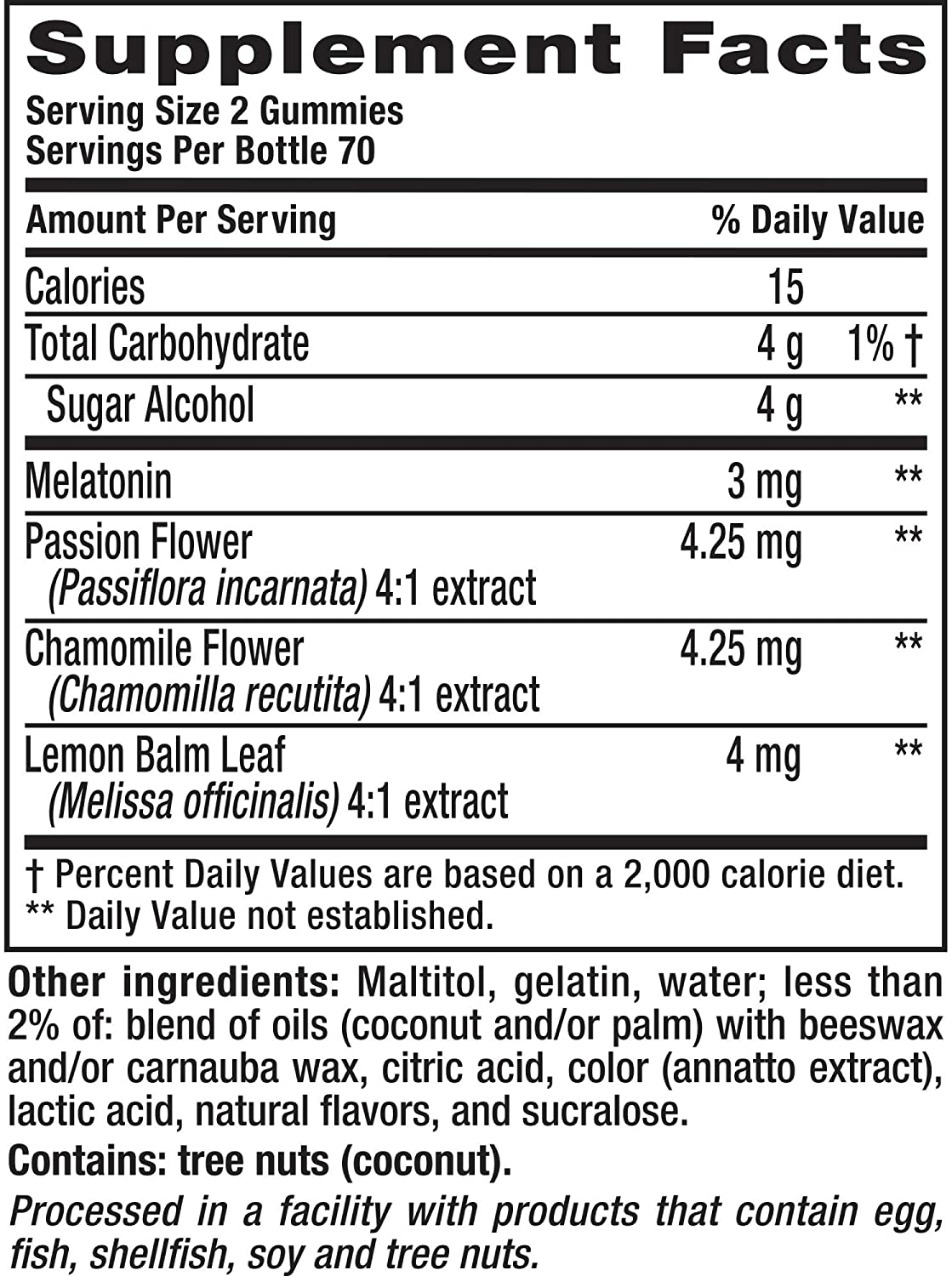 Melatonin Gummy Vitamins, 140 Ct Gummies