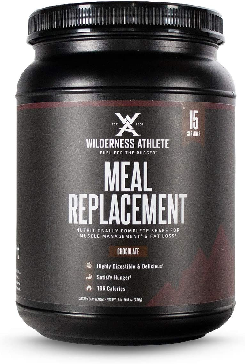 Meal Replacement and Recovery Shake, Chocolate, 15.7 Oz