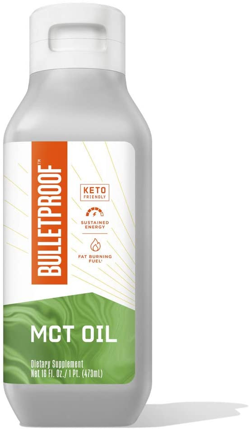 XCT MCT Oil Made with C10 and C8 MCT Oil, Flavorless, 14G Mcts, 16 Fl Oz  Keto Supplement for Sustained Energy, Appetite Control, Mental & Physical Energy, Non-Gmo, Vegan & Cruelty Free