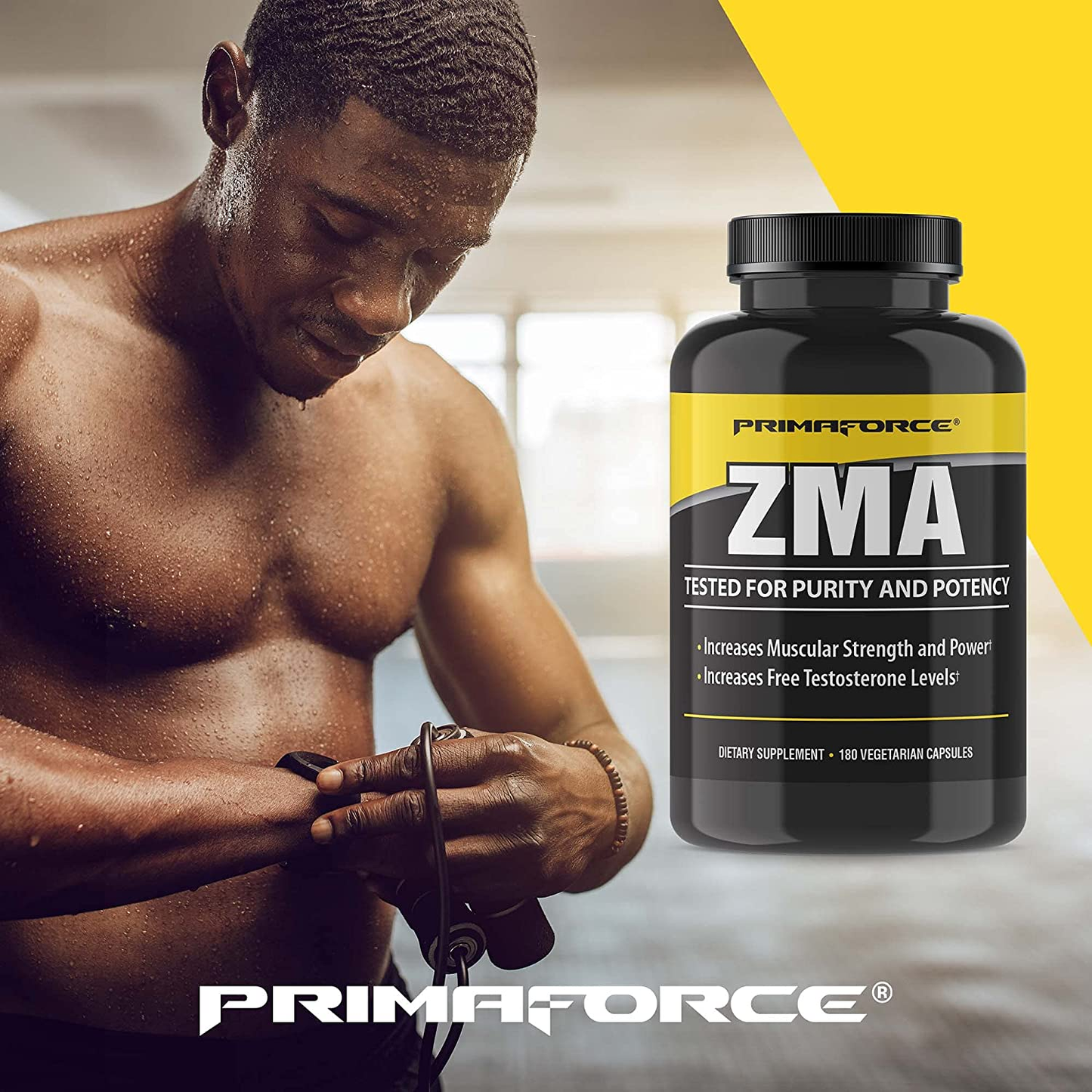 ZMA Dietary Supplement,180 Count