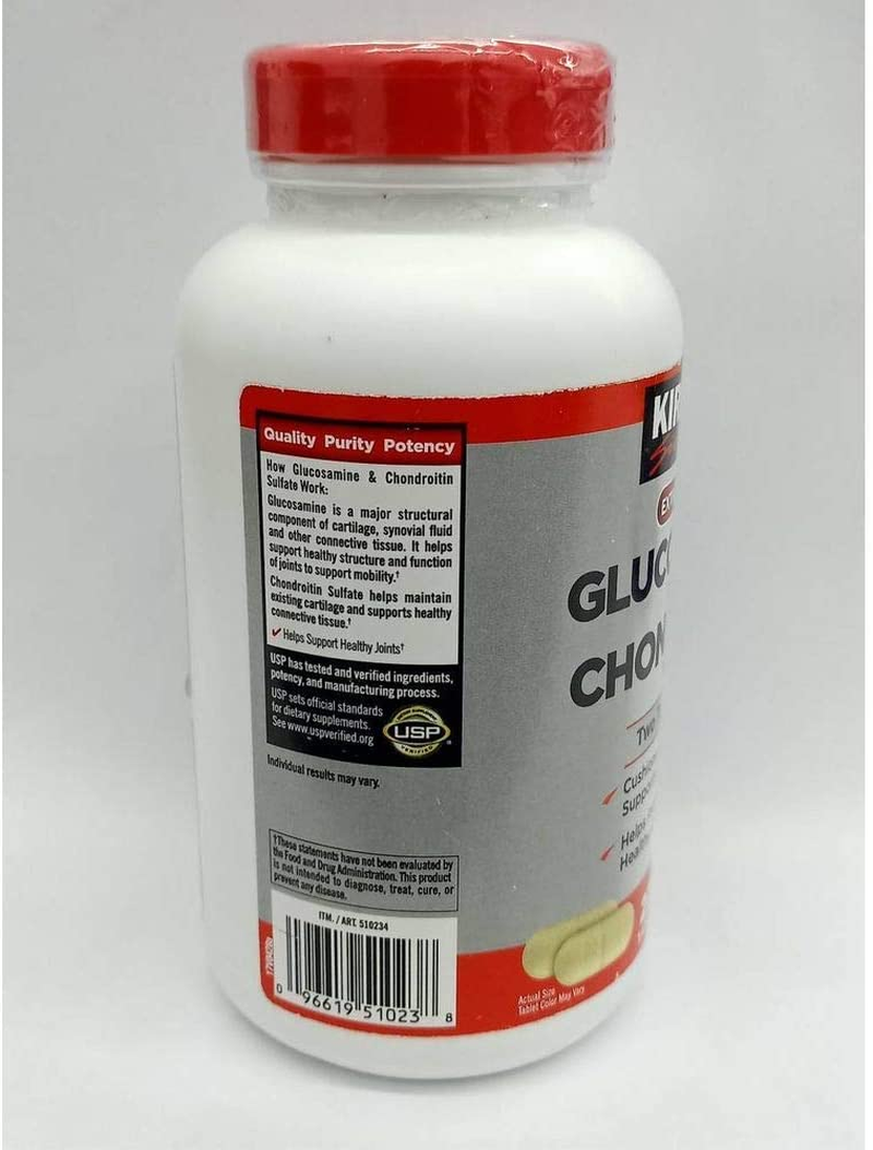 Glucosamine HCI 1500Mg Chondroitin Sulfate 1200Mg 220 Tablets/New Increased Count