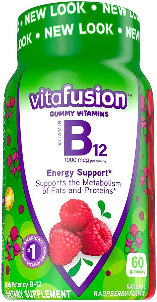 Vitamin B-12 1000 Mcg Gummy Vitamins, 60Ct