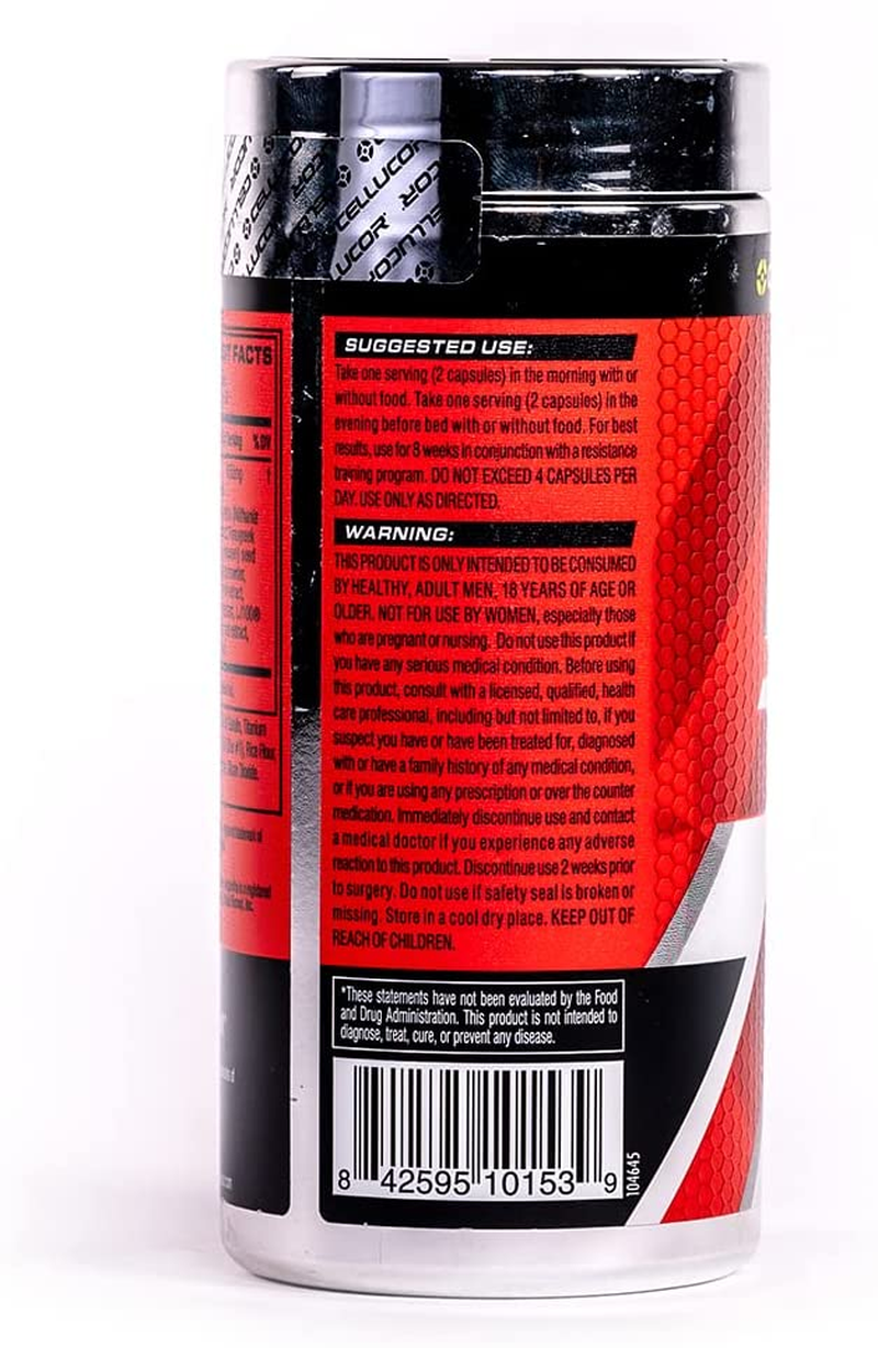 P6 Original Testosterone Booster for Men, Build Advanced Anabolic Strength & Lean Muscle, Boost Energy Performance, Increase Virility Support, 120 Capsules