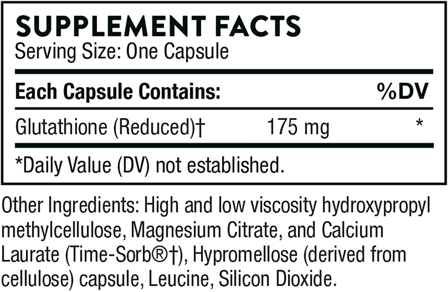 Thorne Glutathione-Sr - Sustained-Release Supplement with Antioxidant Support for Liver, Brain, Heart, Lung, and Eye Health - Gluten-Free, Soy-Free, Dairy-Free - NSF Certified for Sport - 60 Capsules