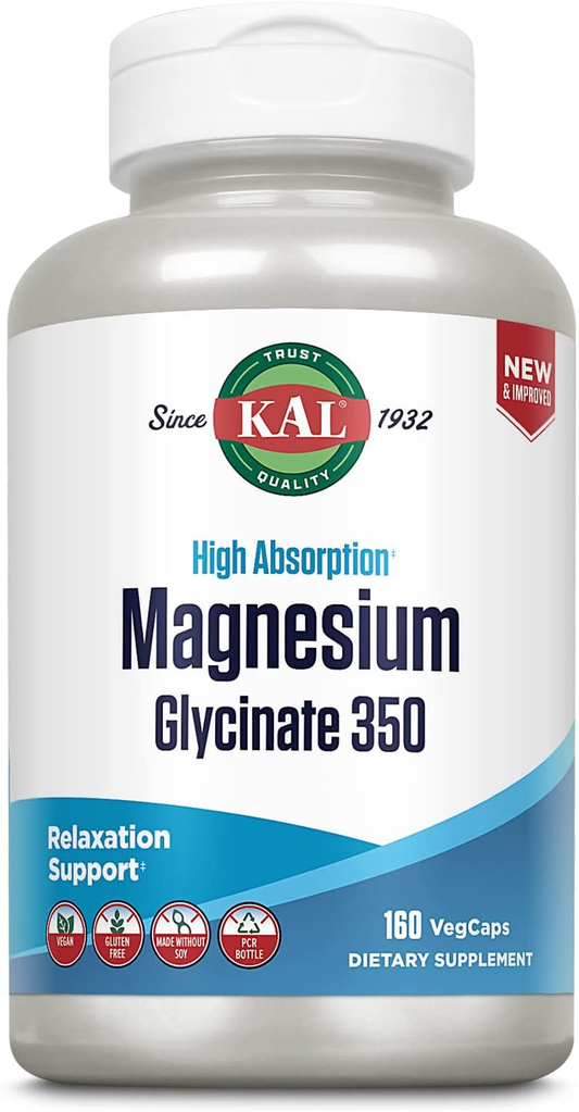 Magnesium Glycinate 350 Mg, 160 CT