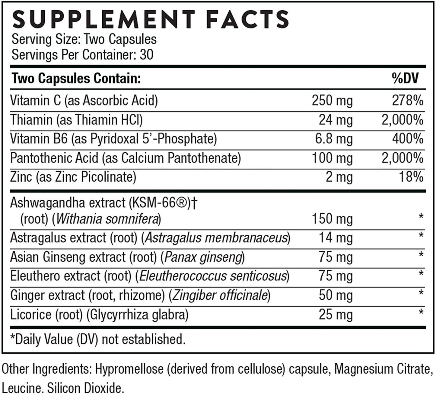 - Phytisone - Adrenal Stress Response Support Supplement - 60 Capsules