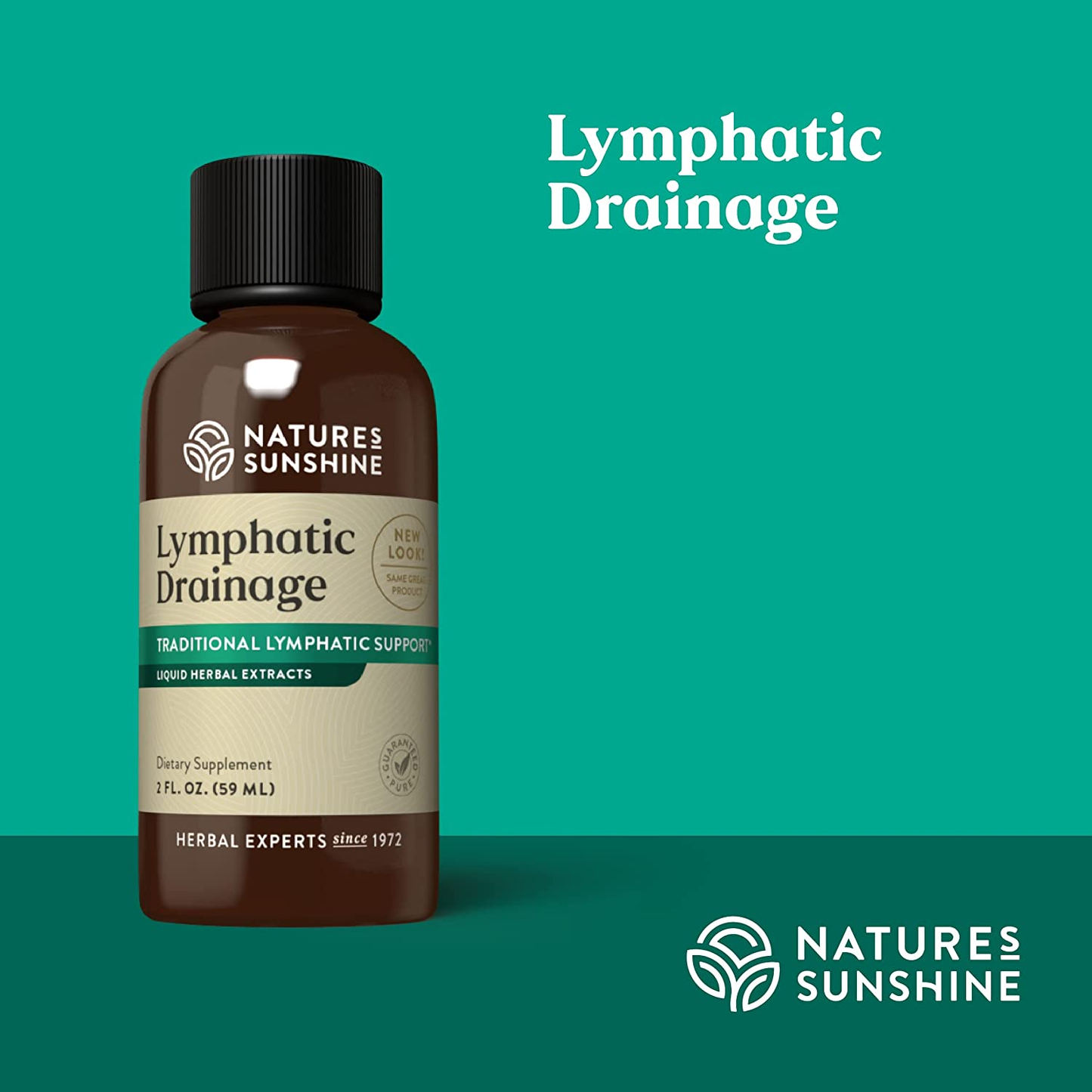 Lymphatic Drainage, 2 Fl. Oz, Lymphatic Drainage Supplement Promotes the Efficient Drainage of the Lymphatic System to Promote Overall Health