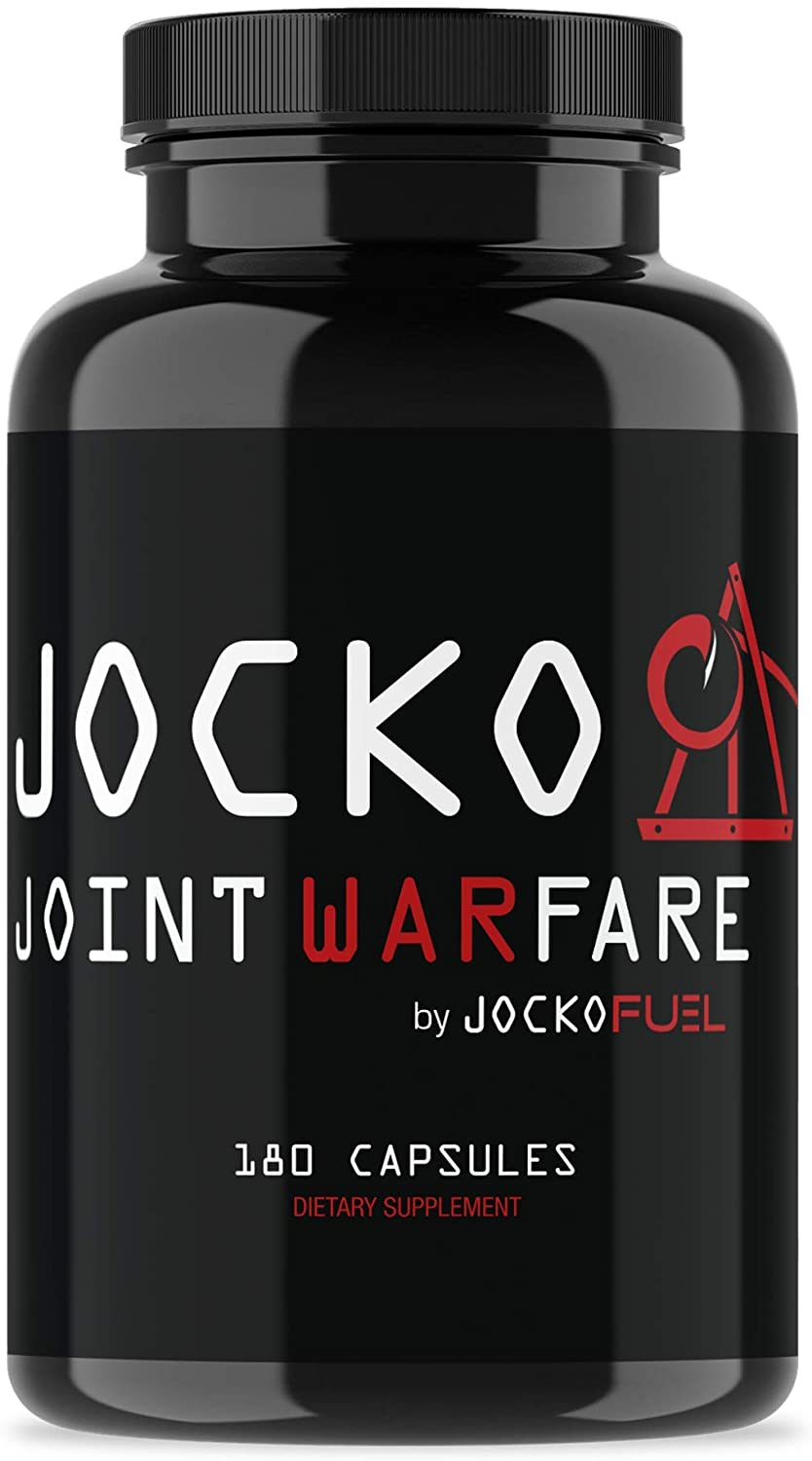 Jocko Joint Warfare Supplement - Curcumin, Tumeric, Glucosamine, MSM, Boswellia, Quercetin - Contains anti Inflammatory Compounds - Supports Joint Mobility, Healing, and Pain Relief - 60 Servings