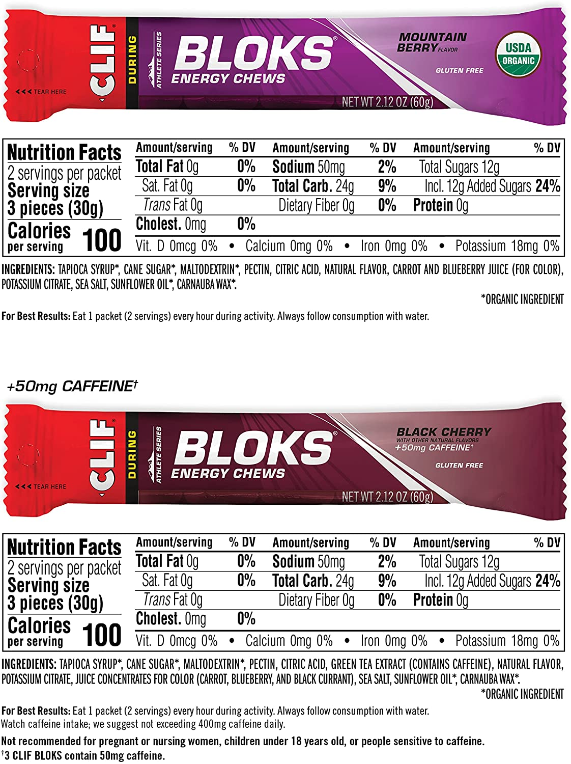 CLIF  - Energy Chews - Best Sellers Variety Pack - Non-Gmo - Plant Based Food - Fast Fuel for Cycling and Running - Workout Snack - Value Pack (2.1 Ounce Packet, 12 Count) (Assortment May Vary)