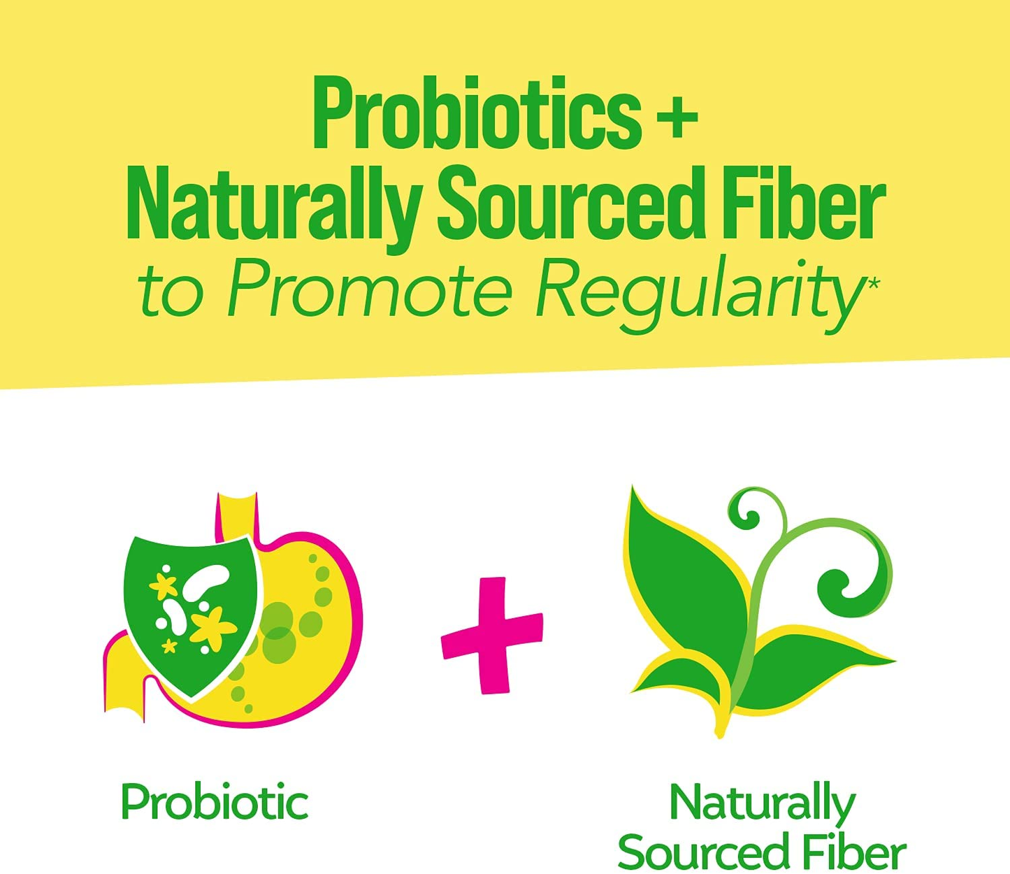 Kids Regularity Probiotic & Fiber | Helps Restore Regularity & Keeps Kids' Digestive Systems Running Smoothly* | 24 Single Packets