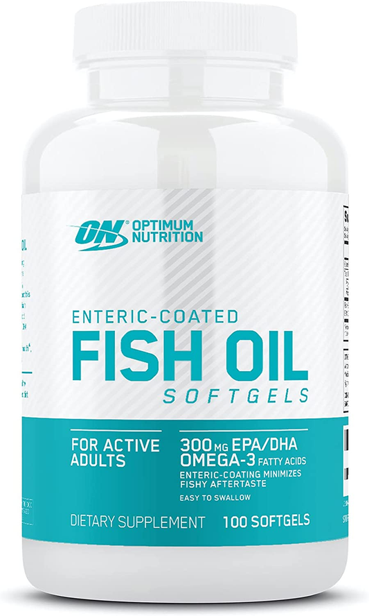 Omega 3 Fish Oil, 300MG, Brain Support Supplement, 100 Softgels